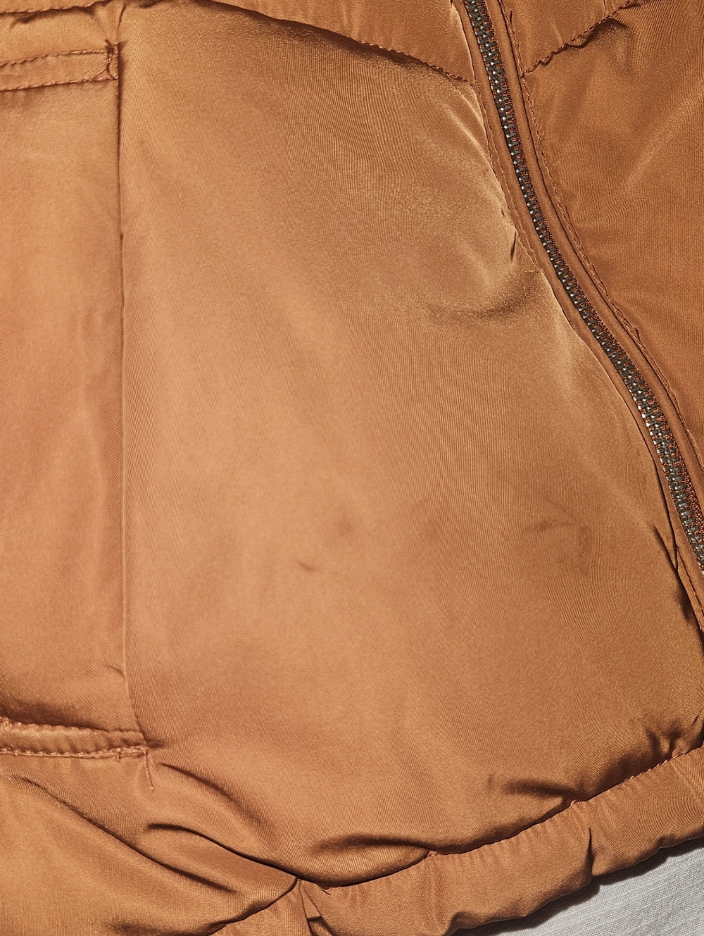 H&M Divided Brown Puffer Jacket, Size XS, Short, Pockets, Very Good Condition - Picture 8 of 12